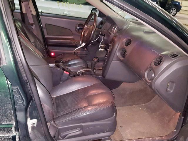 2G2WS522741127553 - 2004 PONTIAC GRAND PRIX GREEN photo 5