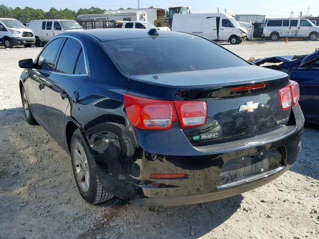 1G11C5SL4EF274024 - 2014 CHEVROLET MALIBU 1LT BLACK photo 3
