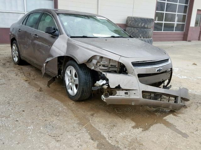 1G1ZB5EB9AF212265 - 2010 CHEVROLET MALIBU LS 灰色 照片 1