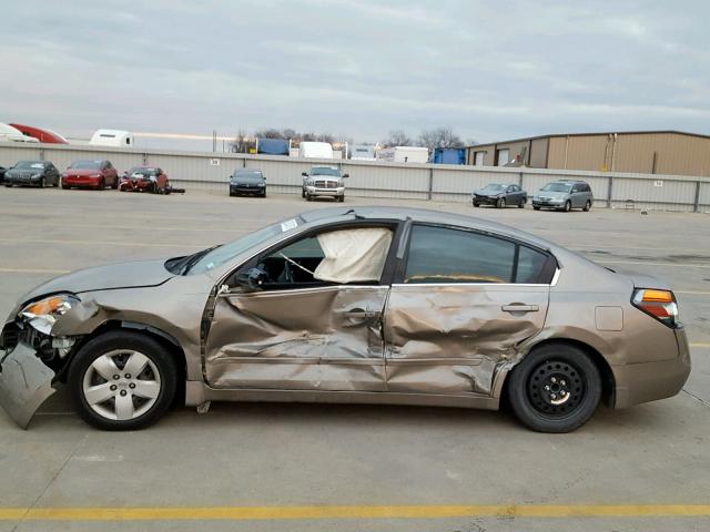 1N4AL21E37C198640 - 2007 NISSAN ALTIMA 2.5 棕色 照片 9