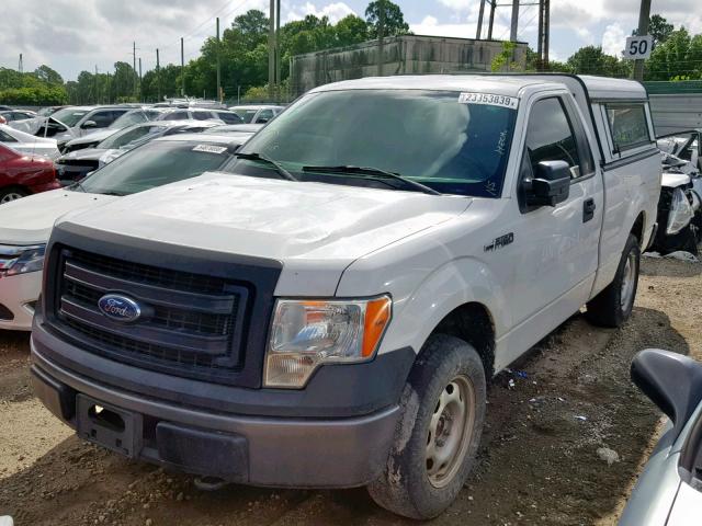 1FTMF1CMXEFA56780 - 2014 FORD F150 WHITE photo 2