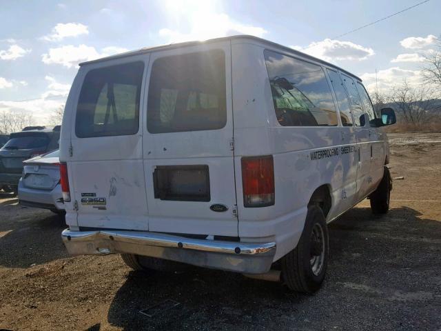 1FBNE31L78DB42484 - 2008 FORD ECONOLINE WHITE photo 4