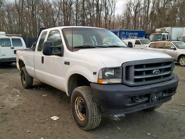 1FTNX21LX2EC22752 - 2002 FORD F250 SUPER WHITE photo 1