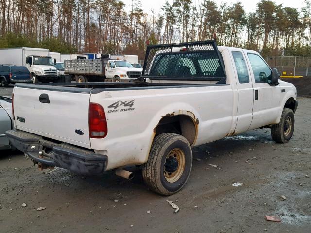 1FTNX21LX2EC22752 - 2002 FORD F250 SUPER WHITE photo 4