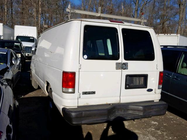 1FTNE24251HA18818 - 2001 FORD ECONOLINE WHITE photo 3