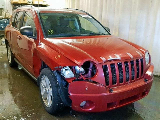 1J4NF4FB9AD560138 - 2010 JEEP COMPASS SP RED photo 1