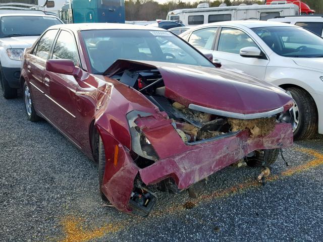 1G6DM577940183784 - 2004 CADILLAC CTS RED photo 1