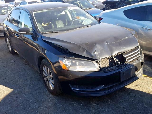 1VWAT7A3XFC002114 - 2015 VOLKSWAGEN PASSAT S Schwarz Foto 1