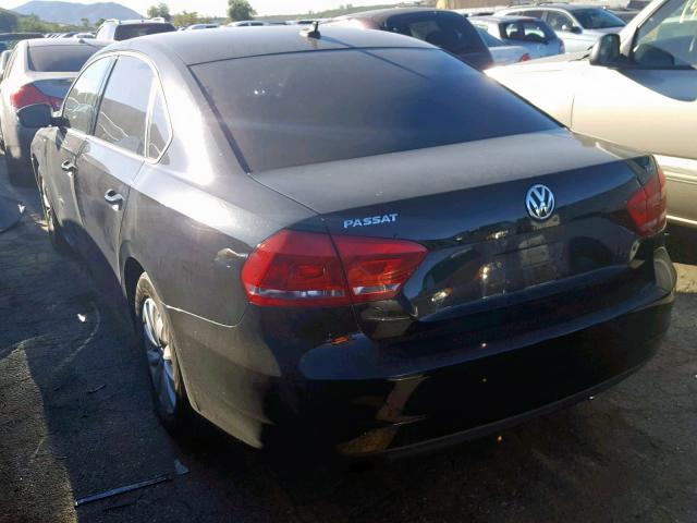 1VWAT7A3XFC002114 - 2015 VOLKSWAGEN PASSAT S Schwarz Foto 3