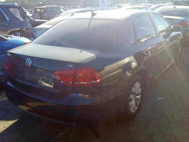 1VWAT7A3XFC002114 - 2015 VOLKSWAGEN PASSAT S Schwarz Foto 4