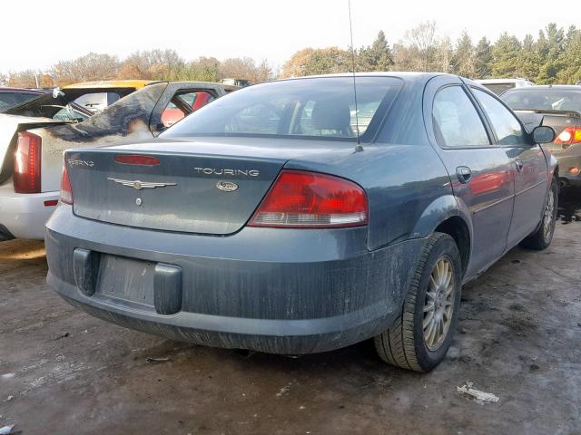 1C3AL56RX5N533874 - 2005 CHRYSLER SEBRING TO GREEN photo 4