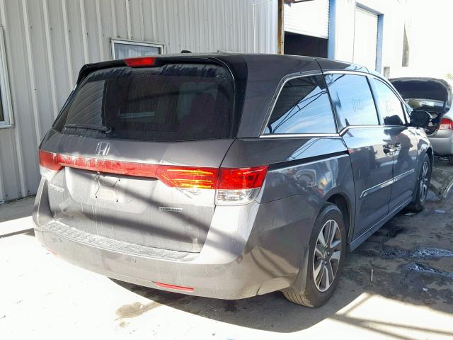 5FNRL5H95GB043498 - 2016 HONDA ODYSSEY TO GRAY photo 4