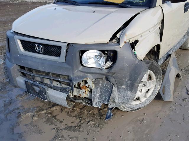 5J6YH18265L800163 - 2005 HONDA ELEMENT CREAM photo 9