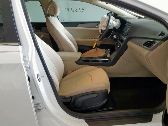 5NPE24AF6FH141497 - 2015 HYUNDAI SONATA SE თეთრი ფოტო 5