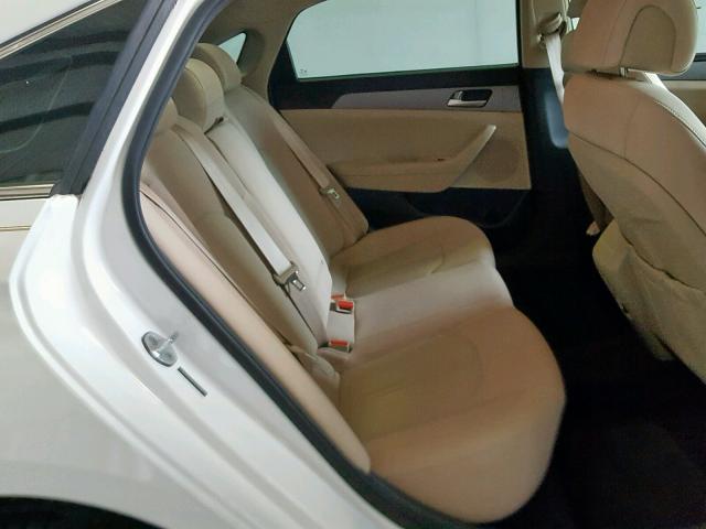 5NPE24AF6FH141497 - 2015 HYUNDAI SONATA SE თეთრი ფოტო 6