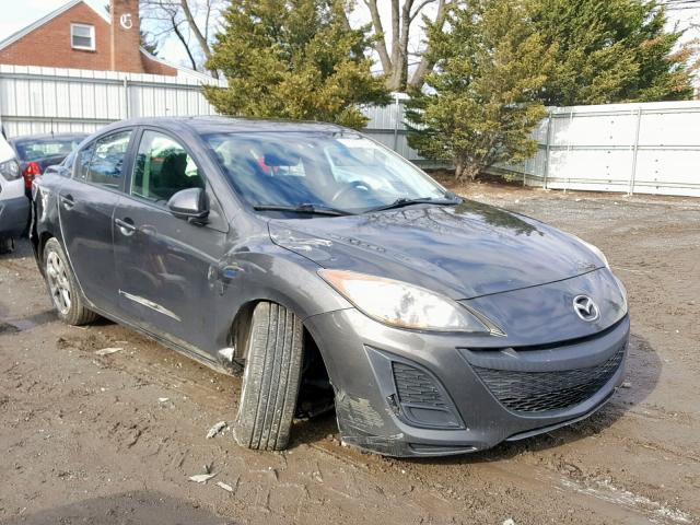 JM1BL1SG9A1263535 - 2010 MAZDA 3 I GRAY photo 1