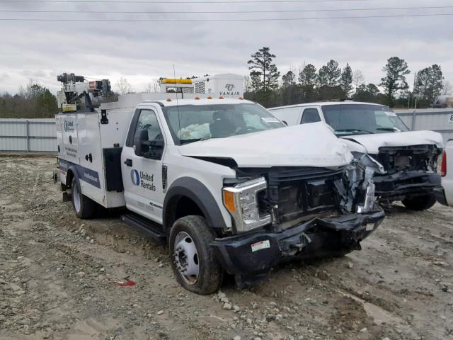 1FDUF5HT6HED72481 - 2017 FORD F550 SUPER WHITE photo 1