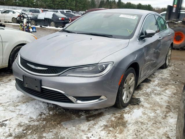 1C3CCCABXGN191739 - 2016 CHRYSLER 200 LIMITE SILVER photo 2