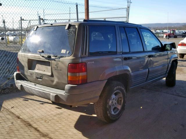 1J4GZ58S5VC541116 - 1997 JEEP GRAND CHER TAN photo 4