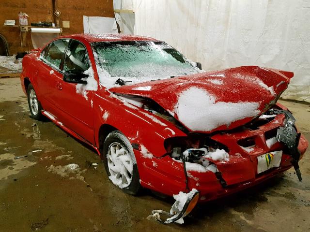 1G2NF52E43C236538 - 2003 PONTIAC GRAND AM S RED photo 1