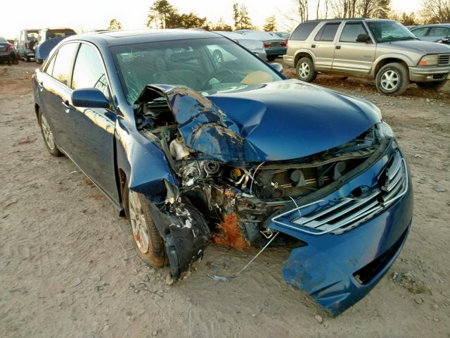 4T1BB46K79U092549 - 2009 TOYOTA CAMRY HYBR BLUE photo 1