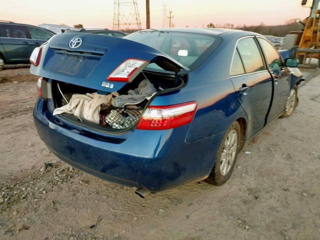 4T1BB46K79U092549 - 2009 TOYOTA CAMRY HYBR BLUE photo 4