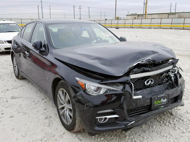 JN1BV7AP9FM336412 - 2015 INFINITI Q50 BASE BLACK photo 1