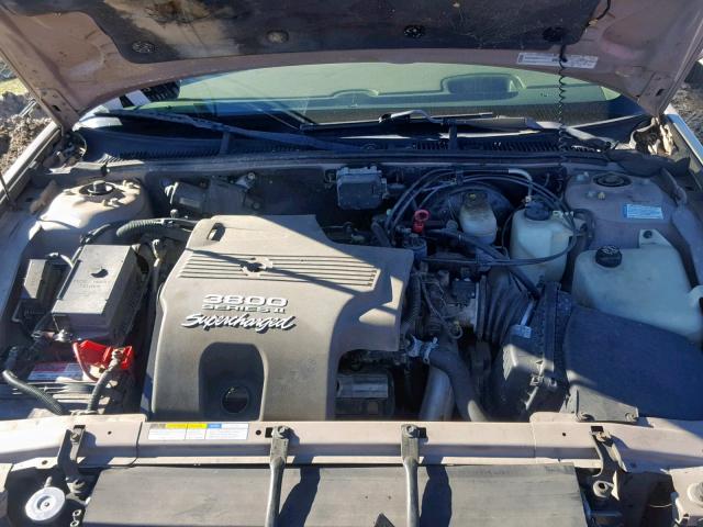 1G4CU5216X4645707 - 1999 BUICK PARK AVENU TAN photo 7