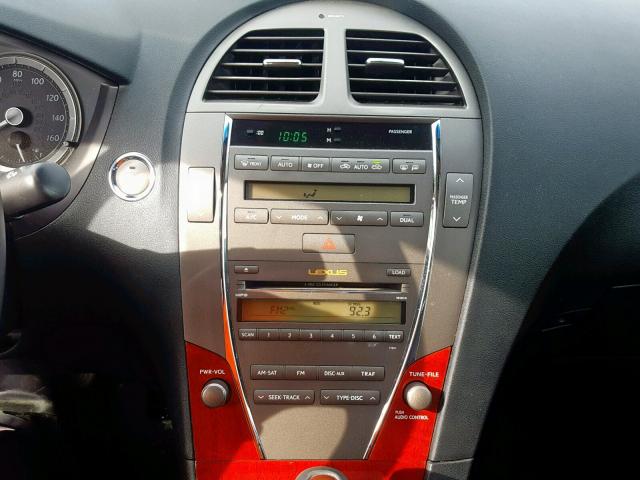 JTHBJ46G292296530 - 2009 LEXUS ES 350 灰色 照片 9