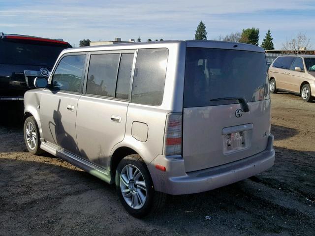 JTLKT334564045487 - 2006 TOYOTA SCION XB Сұр фото 3