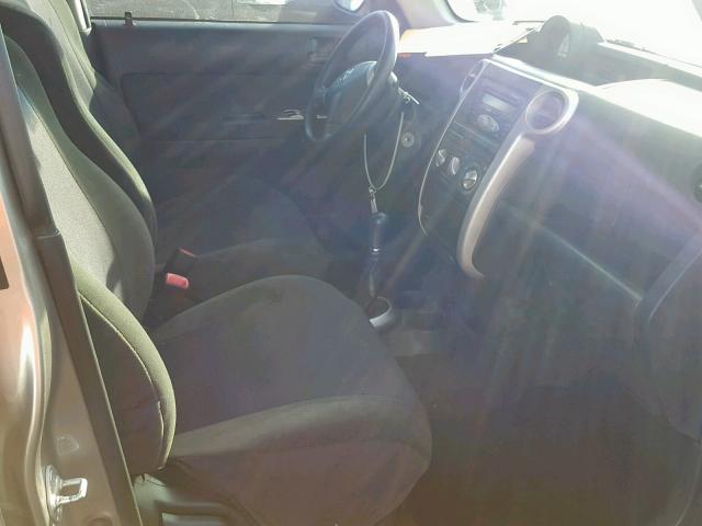 JTLKT334564045487 - 2006 TOYOTA SCION XB Сұр фото 5