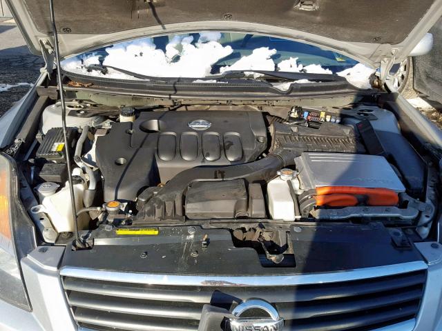 1N4CL21E37C194001 - 2007 NISSAN ALTIMA HYB SILVER photo 7