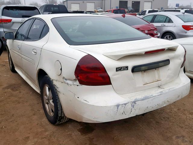 2G2WP552261150254 - 2006 PONTIAC GRAND PRIX WHITE photo 3