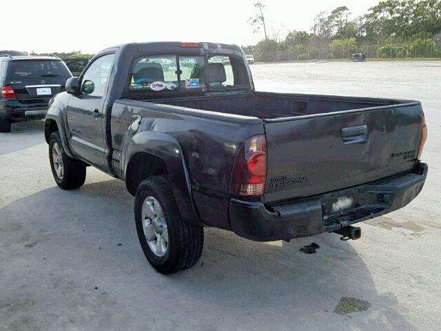 5TENX62N99Z639195 - 2009 TOYOTA TACOMA PRE BLACK photo 3