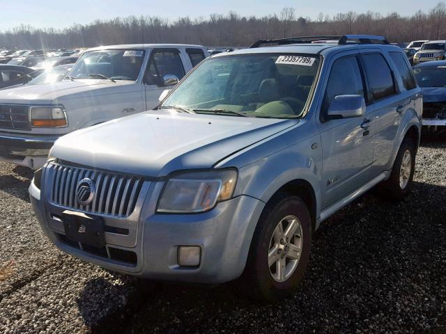 4M2CU39H08KJ33833 - 2008 MERCURY MARINER HE BLUE photo 2