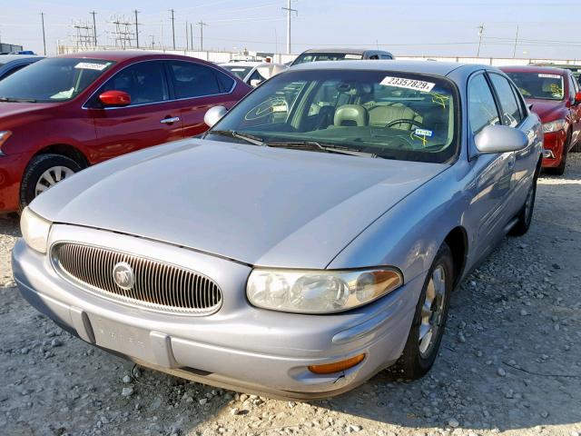 1G4HR54K74U180413 - 2004 BUICK LESABRE LI BLUE photo 2