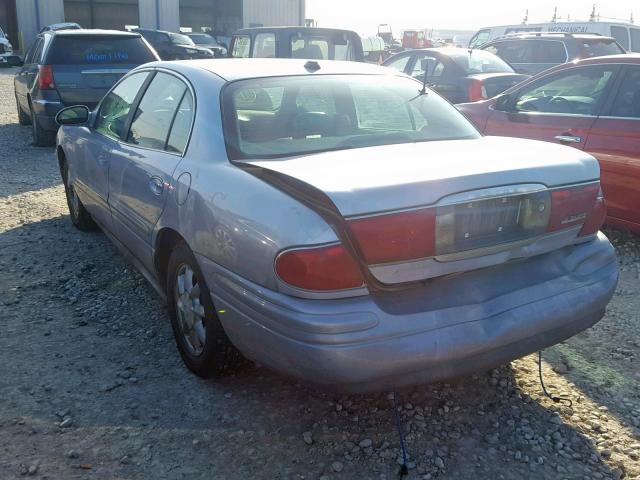 1G4HR54K74U180413 - 2004 BUICK LESABRE LI BLUE photo 3