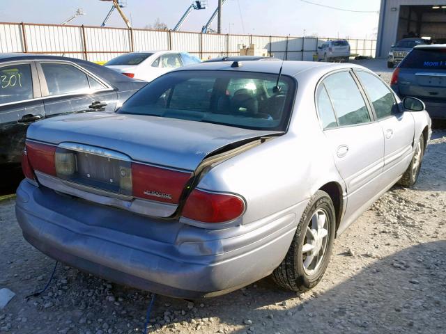 1G4HR54K74U180413 - 2004 BUICK LESABRE LI BLUE photo 4