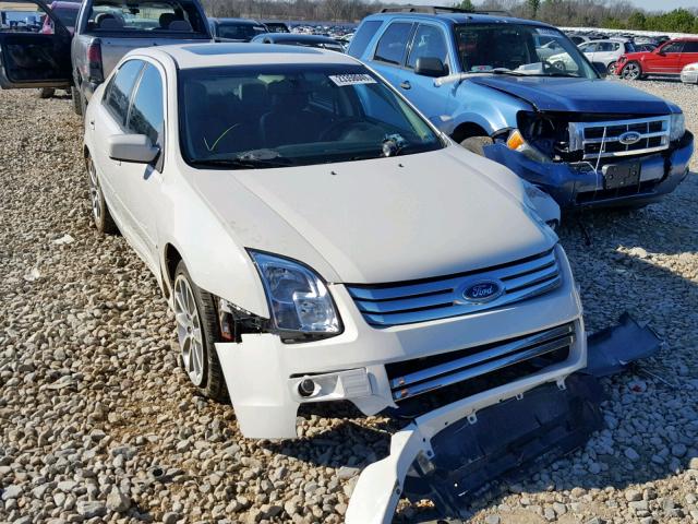 3FAHP07Z09R104557 - 2009 FORD FUSION SE WHITE photo 1