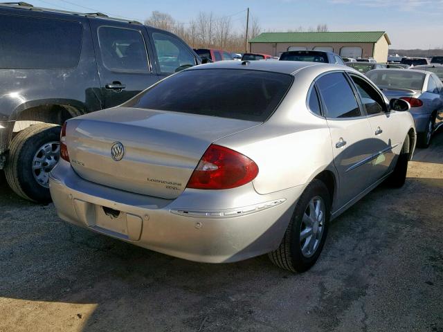 2G4WD582461309304 - 2006 BUICK LACROSSE C SILVER photo 4