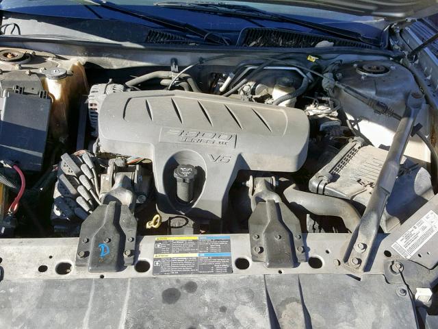 2G4WD582461309304 - 2006 BUICK LACROSSE C SILVER photo 7