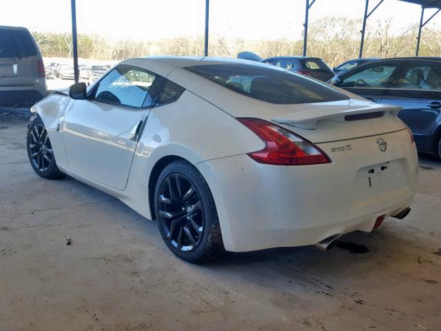 JN1AZ4EH2FM444582 - 2015 NISSAN 370Z BASE WHITE photo 3