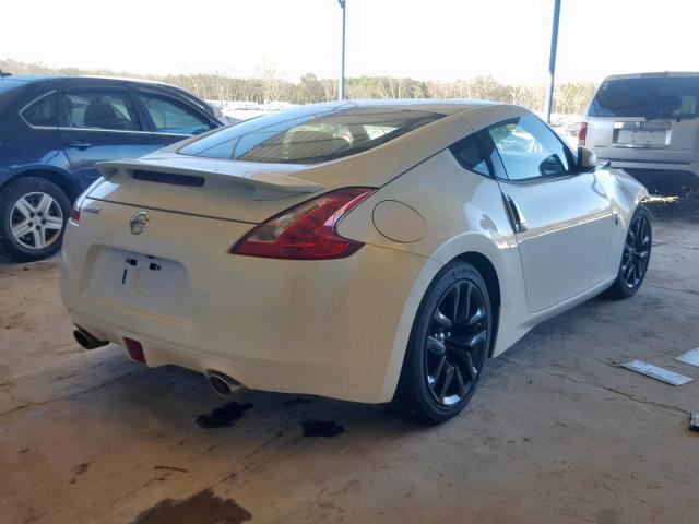 JN1AZ4EH2FM444582 - 2015 NISSAN 370Z BASE WHITE photo 4