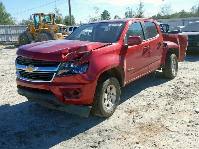 1GCGSBE35G1375121 - 2016 CHEVROLET COLORADO RED photo 2