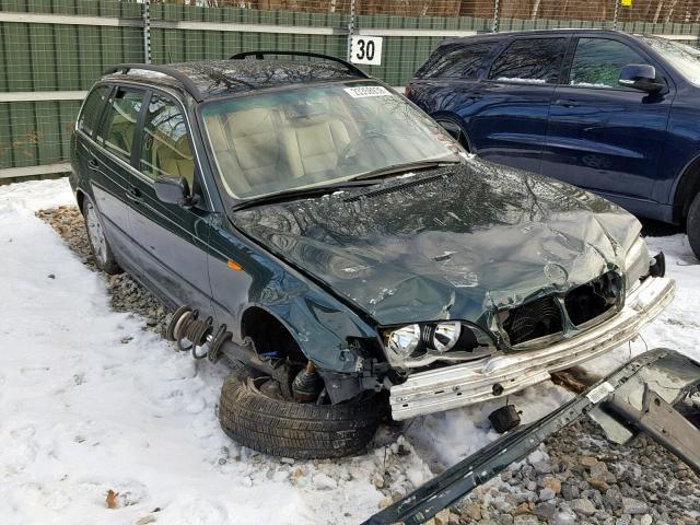 WBAEP33462PF00367 - 2002 BMW 330 XI GREEN photo 1