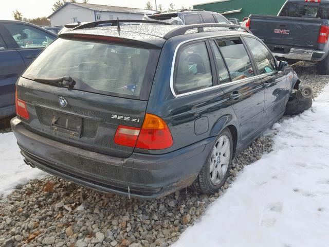 WBAEP33462PF00367 - 2002 BMW 330 XI GREEN photo 4