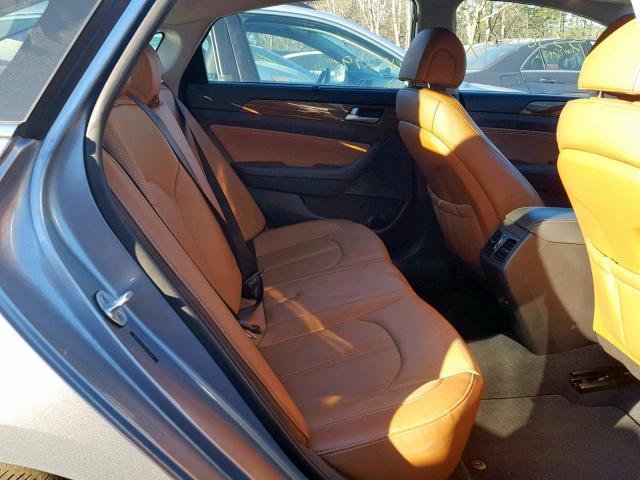 5NPE34AFXFH072567 - 2015 HYUNDAI SONATA SPO Plata foto 6