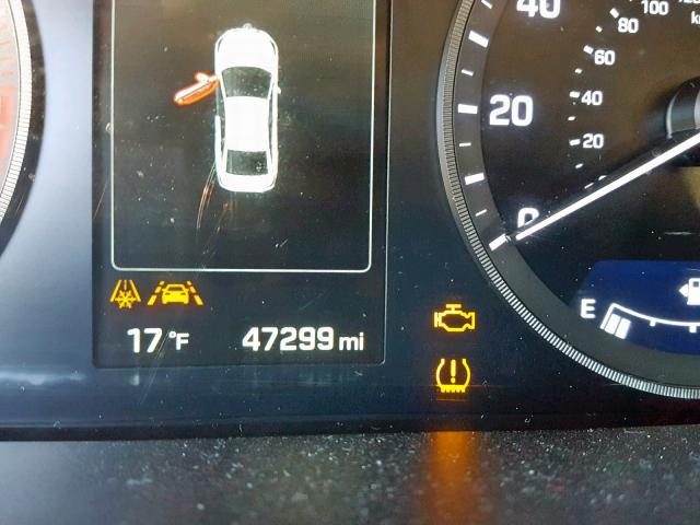 5NPE34AFXFH072567 - 2015 HYUNDAI SONATA SPO Plata foto 8