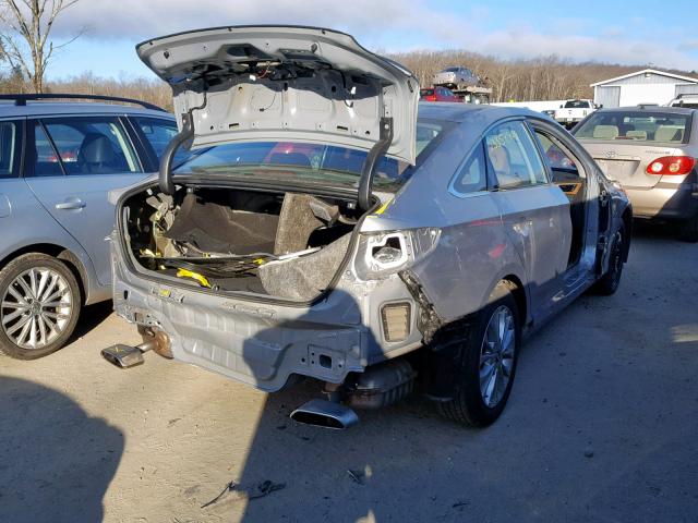 5NPE34AFXFH072567 - 2015 HYUNDAI SONATA SPO Plata foto 9