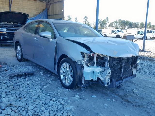 JTHBW1GG4D2009969 - 2013 LEXUS ES 300H SILVER photo 1